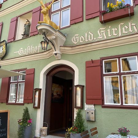 Hotel Goldner Hirsch Dinkelsbühl Zewnętrze zdjęcie