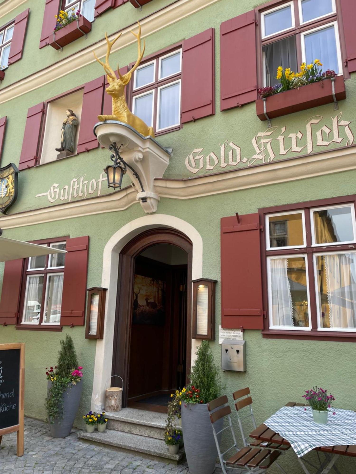 Hotel Goldner Hirsch Dinkelsbühl Zewnętrze zdjęcie