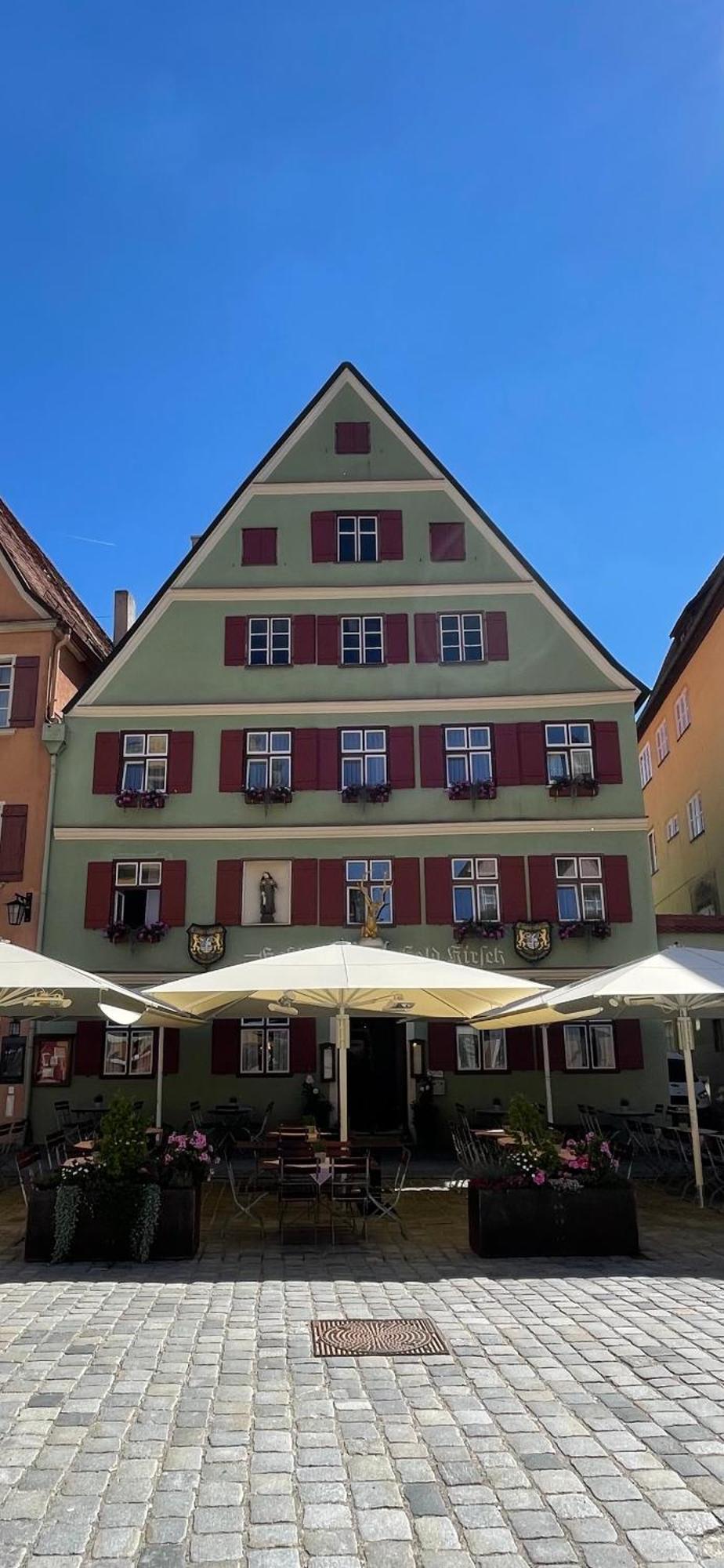 Hotel Goldner Hirsch Dinkelsbühl Zewnętrze zdjęcie